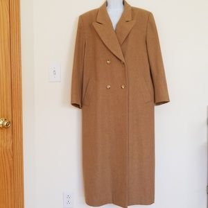 Pendleton Long 100% Wool Camel Coat 14